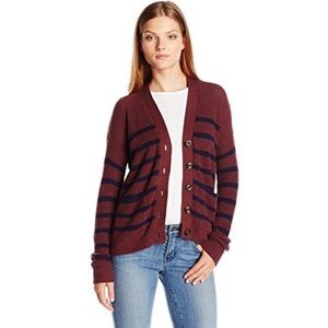 ⭐️ Freshman 1996 Striped Shaker Cardigan Sweater